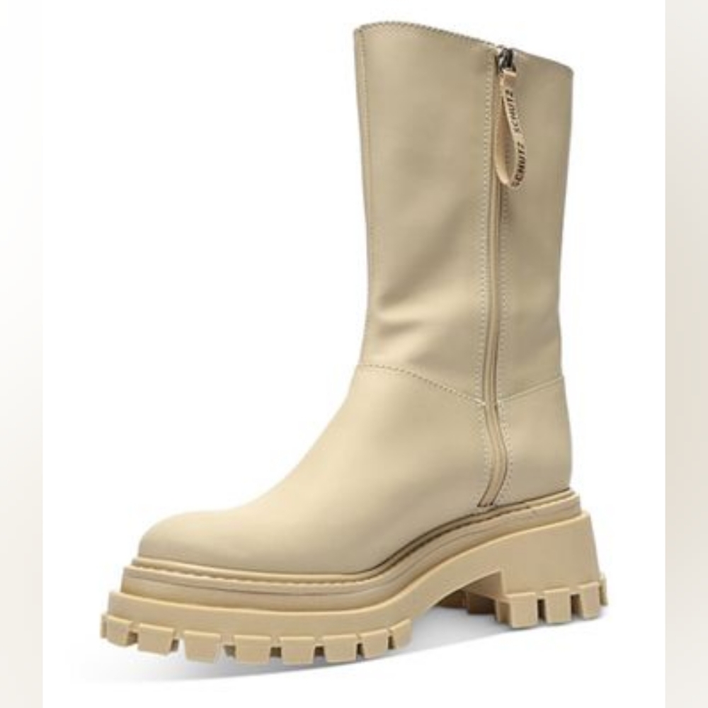 New Schutz Juany Lug Sole Boots - Picture 2 of 12